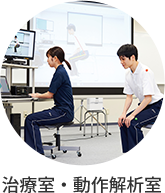治療室・動作解析室